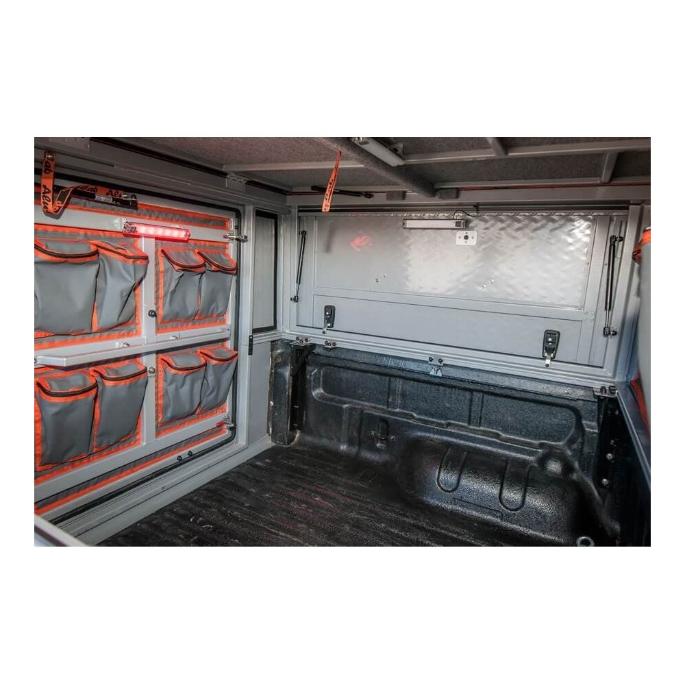 Sacs en toile Alu-Cab pour hardtop camper – Set de 4, rangement 4x4 Sacs en toile Alu-Cab pour hardtop camper – Set de 4, rangement 4x4
